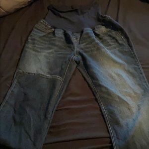 Maternity bootcut jeans